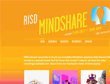 Tablet Screenshot of mindshare.risd.edu